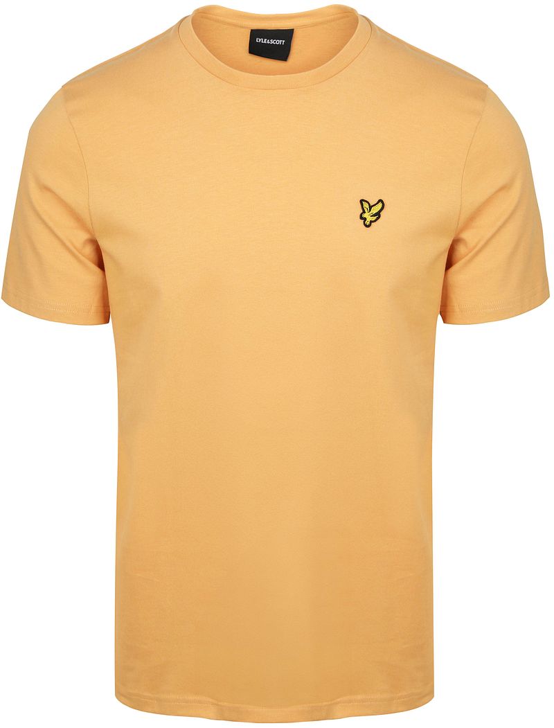 Lyle and Scott T-Shirt Honeycomb Orange - Größe L günstig online kaufen