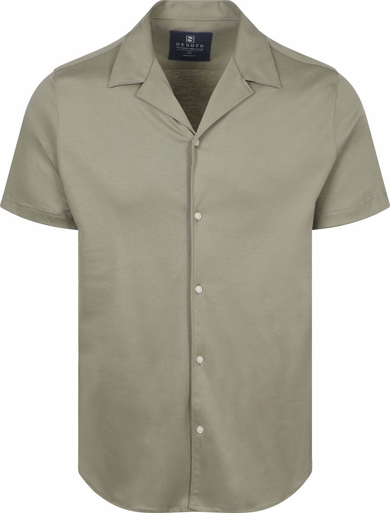 Desoto Short Sleeve Overhemd Festival Groen