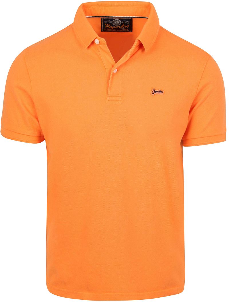 Superdry Polo Pique Classic Orange