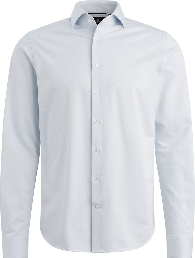 Vanguard Overhemd Elevated Knit Lichtblauw