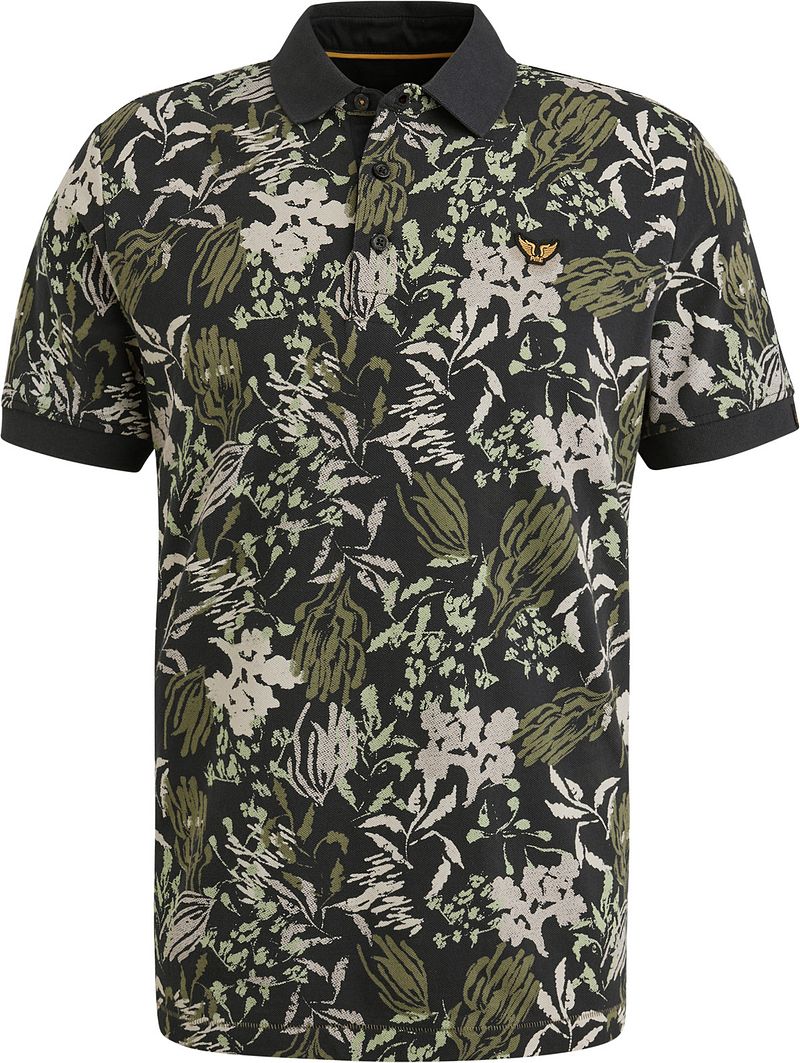 PME Legend Poloshirt Piqué Druck Navy - Größe XXL günstig online kaufen