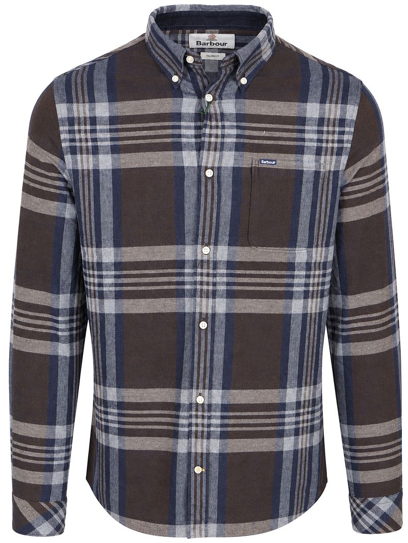 Barbour Dovedale Overhemd Checked Bruin