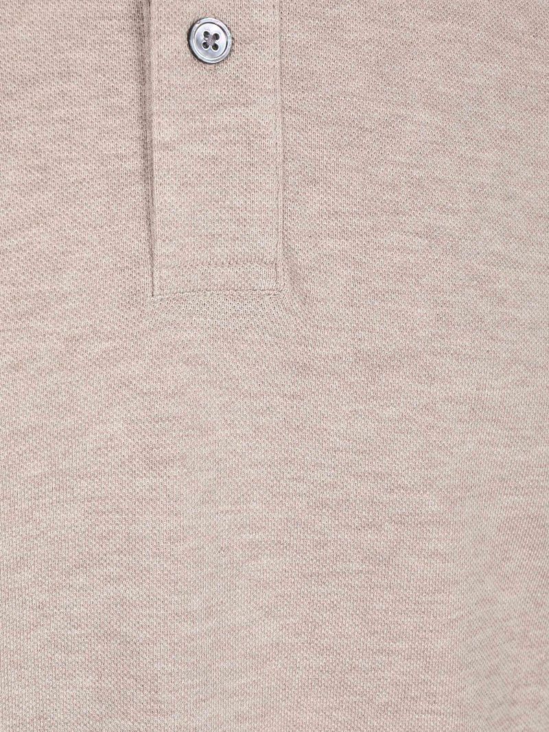 Profuomo Piqué Poloshirt Beige - Größe S günstig online kaufen