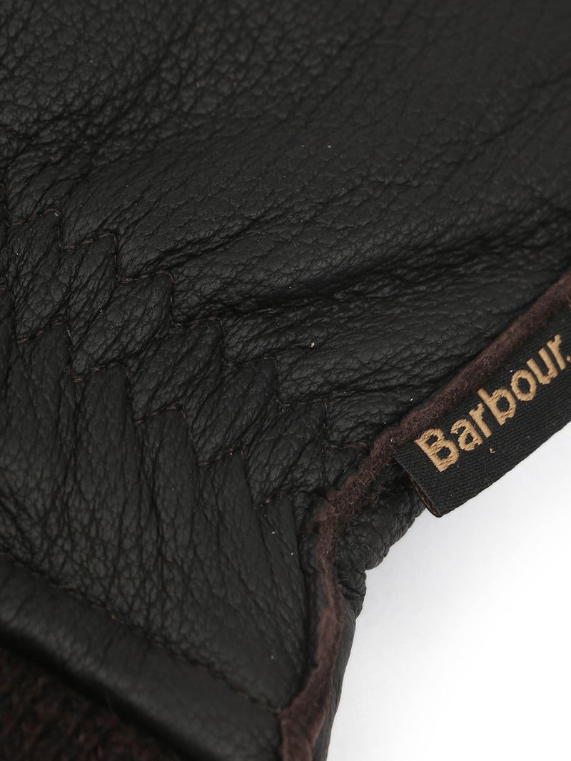 Barbour Handschuhe Braun Leder - Größe M günstig online kaufen