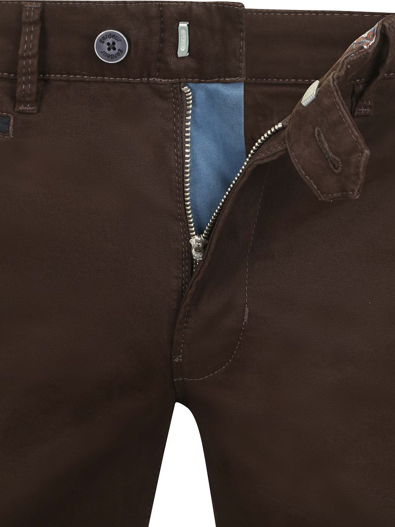 Gardeur Benny 3 Chino Dunkelbraun - Größe 56 günstig online kaufen