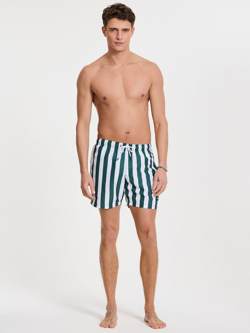 Shiwi Badeshorts Mac Dunkelgrün - Größe XXL günstig online kaufen