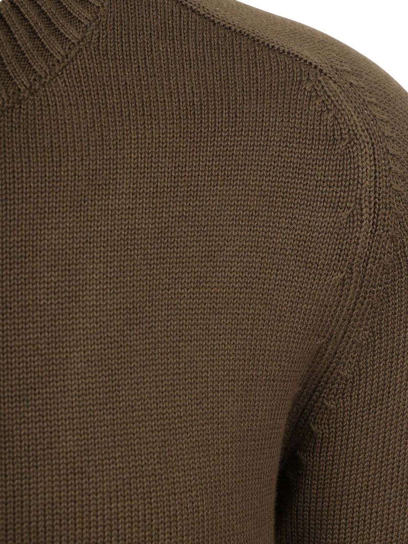 KnowledgeCotton Apparel Pullover Olive - Größe M günstig online kaufen