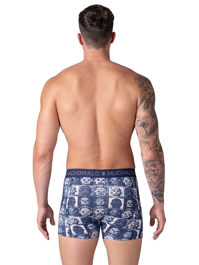Muchachomalo Boxershorts 3er-Pack Robot Heads - Größe L günstig online kaufen