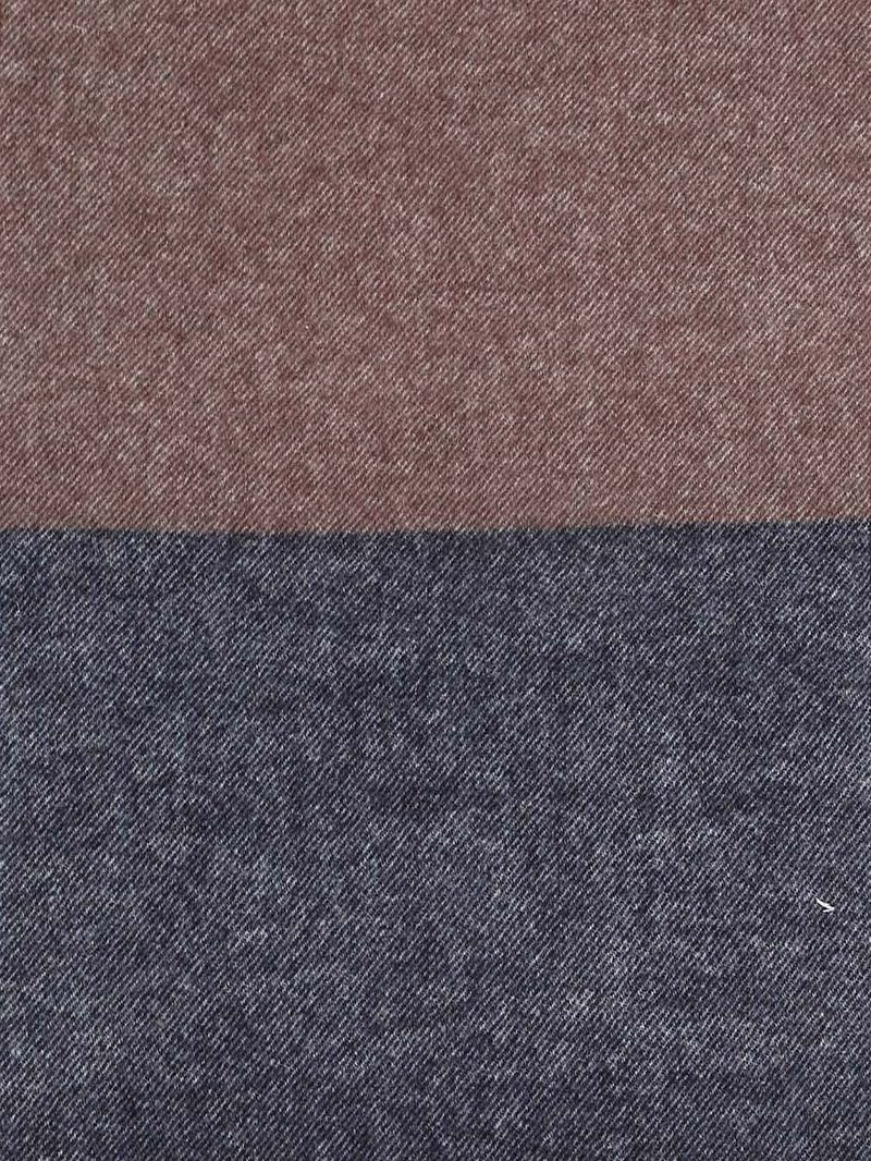 Profuomo Schal Lammwolle Grau Blau Braun - günstig online kaufen