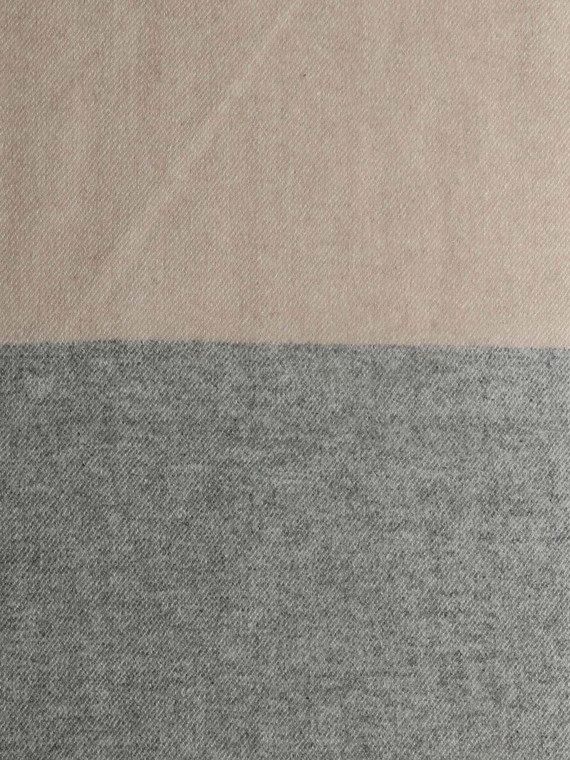 Profuomo Schal Lammwolle Grau Beige - günstig online kaufen