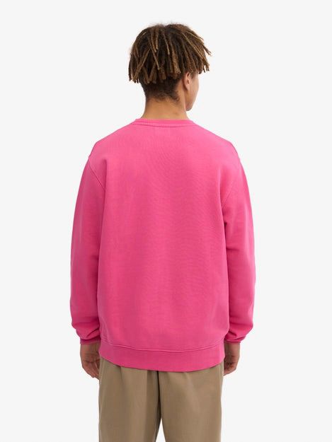 Bunter Standard-Pullover Dunkelrosa - Größe XXL günstig online kaufen