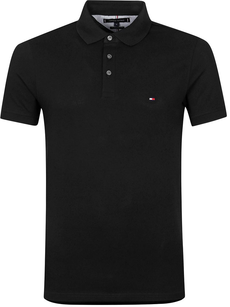 Tommy Hilfiger 1985 Polo Shirt Schwarz - Größe XL günstig online kaufen