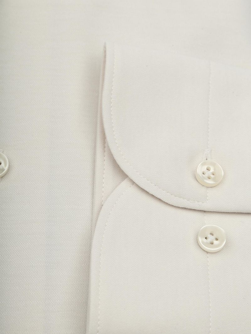 Profuomo Japanese Knitted Hemd Off White - Größe 37 günstig online kaufen