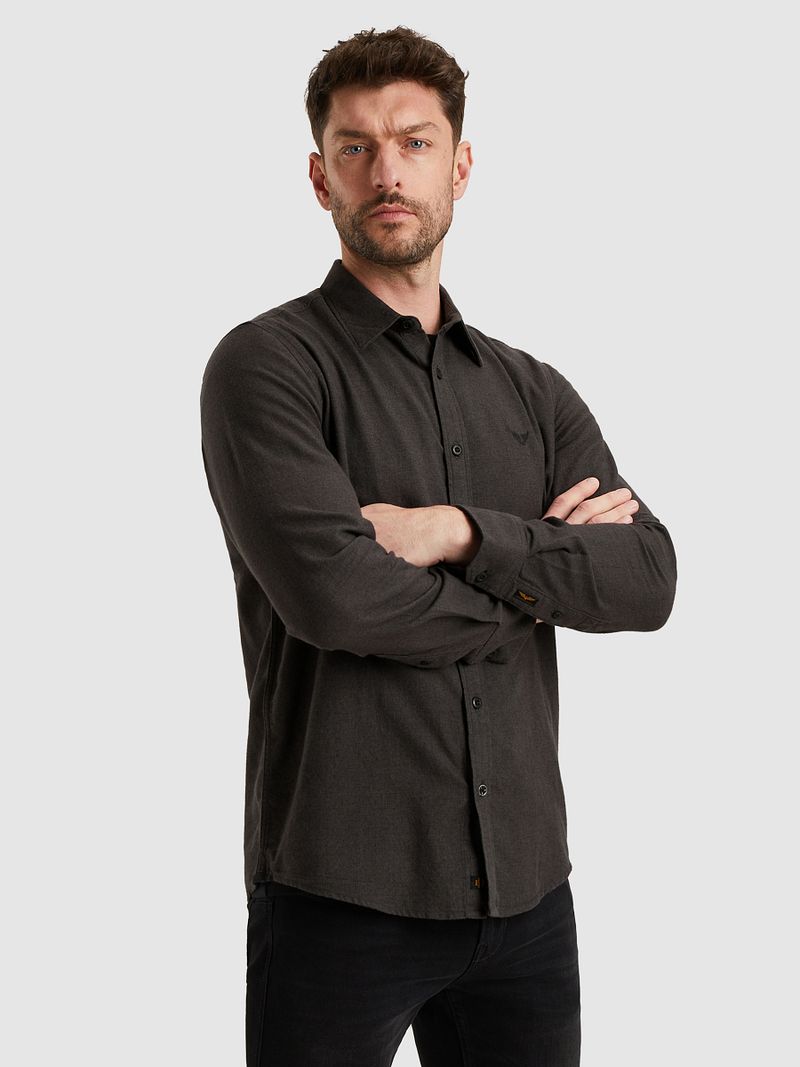 PME Legend Hemd Structure Anthrazit - Größe XL günstig online kaufen
