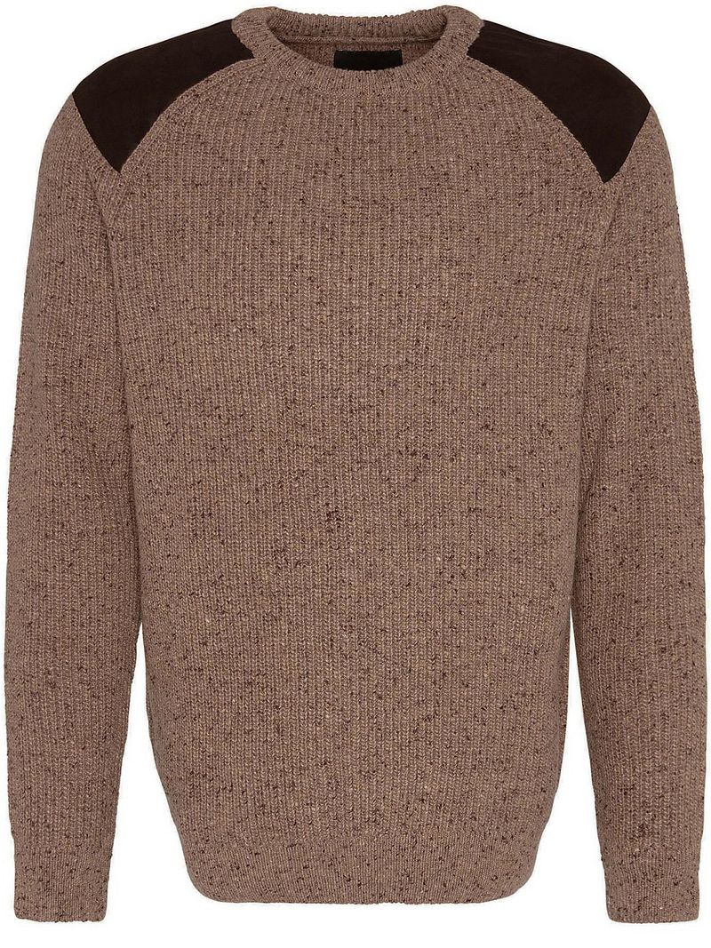 Barbour Trui Raisthorpe Lamswol Beige