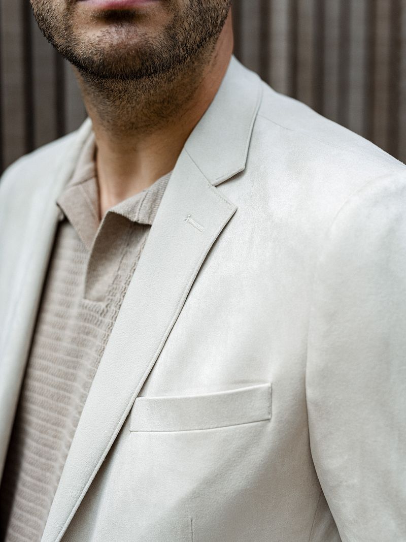 Suitable Blazer Pasetta Ecru - Größe 46 günstig online kaufen