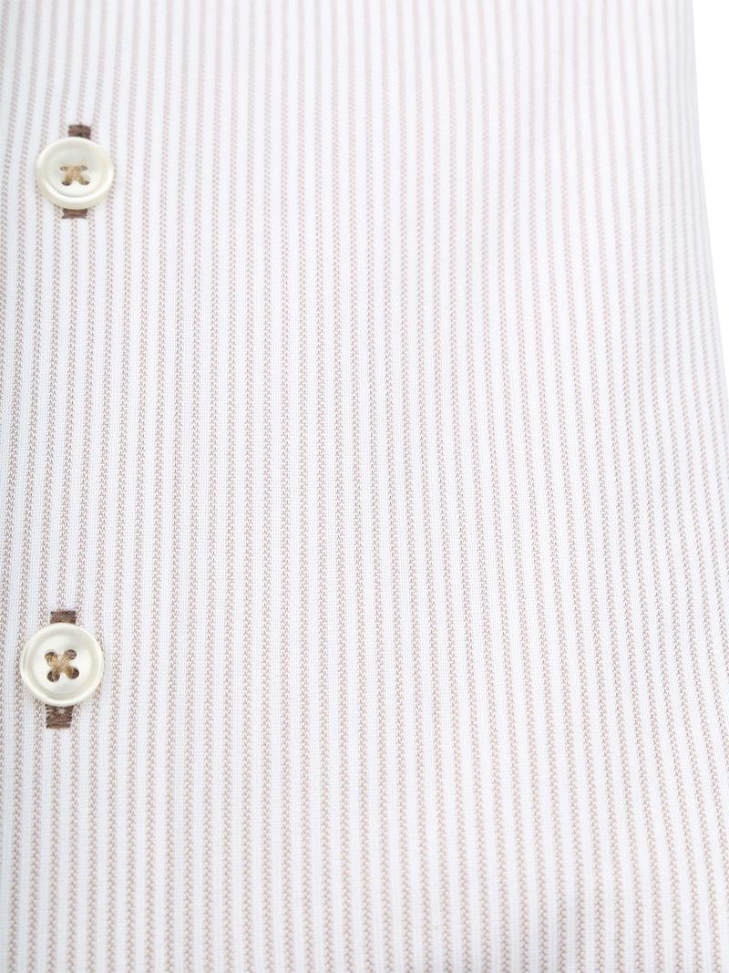 R2 Hemd Knitted Stripes Beige - Größe 40 günstig online kaufen