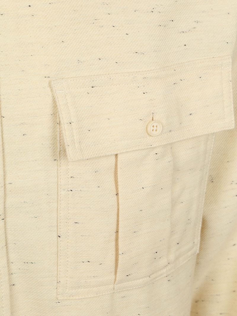 Scotch and Soda Melange Overshirt Beige - Größe XXL günstig online kaufen