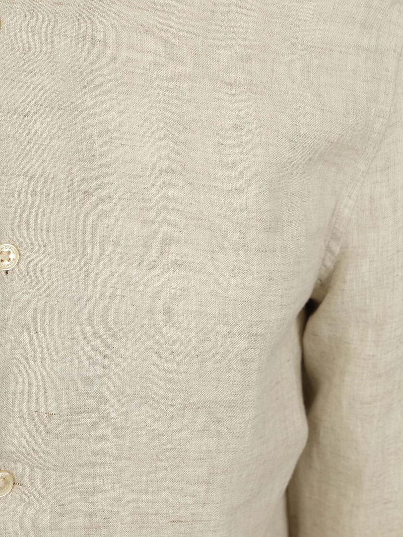 Marc O'Polo Hemd Leinen Ecru - Größe XXL günstig online kaufen