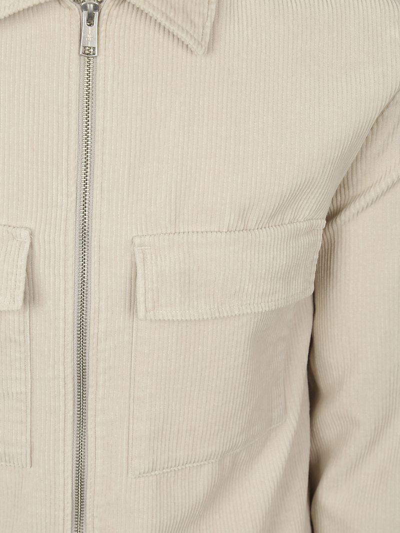 Marc O'Polo Corduroy Hemdjacke Ecru - Größe L günstig online kaufen