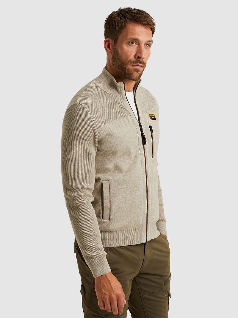 PME Legend Strickjacke Beige - Größe 3XL günstig online kaufen