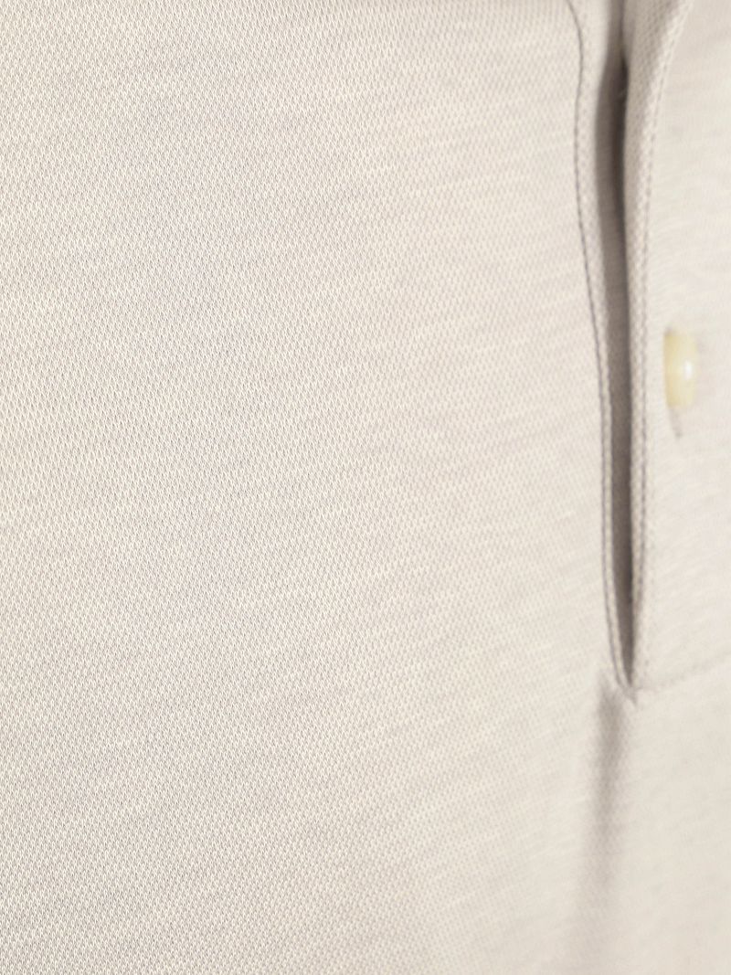 Desoto Longsleeve Poloshirt Essential Beige - Größe L günstig online kaufen