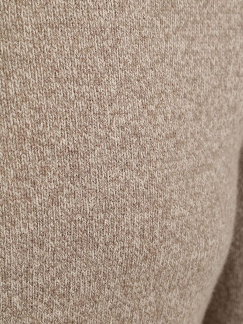 Profuomo Pullover Wool Blend Sand - Größe XXL günstig online kaufen