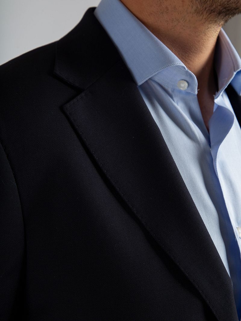 Suitable Suit Structure Wool Navy - Größe 102 günstig online kaufen