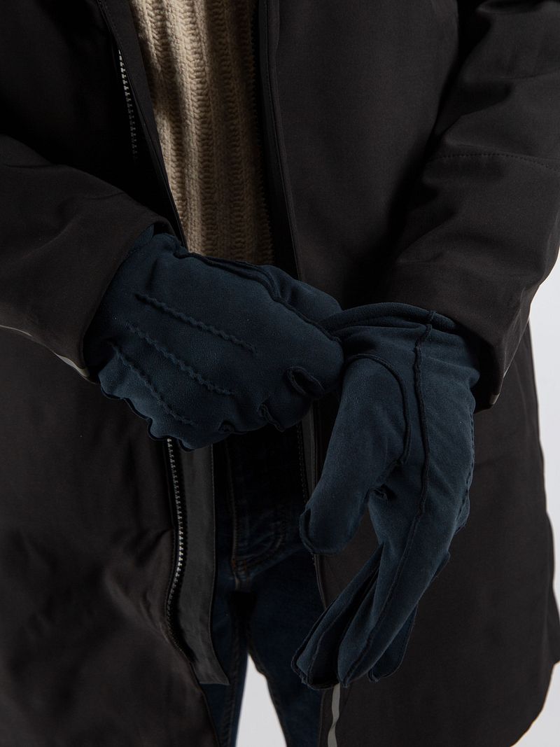 Suitable Suede Handschuh Navy - Größe XL günstig online kaufen