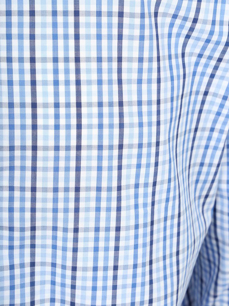 Steppin' Out Extra Long Sleeves Hemd Karos Blau - Größe XL günstig online kaufen