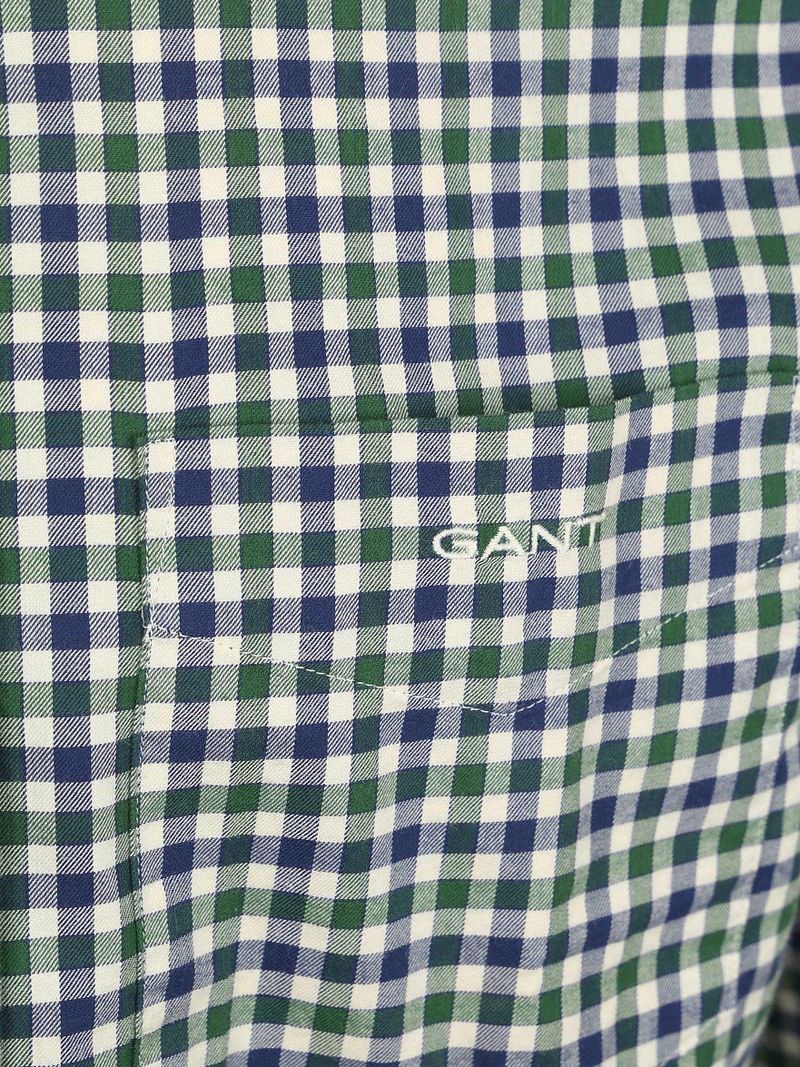 Gant Casual Hemd Twill Blau Grün - Größe 3XL günstig online kaufen