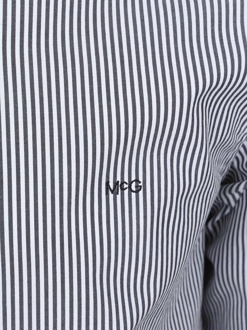 McGregor Hemd Poplin Streifen Navy - Größe M günstig online kaufen