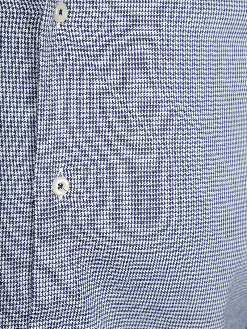 Suitable Hemd Flanel Pepita Blau - Größe M günstig online kaufen