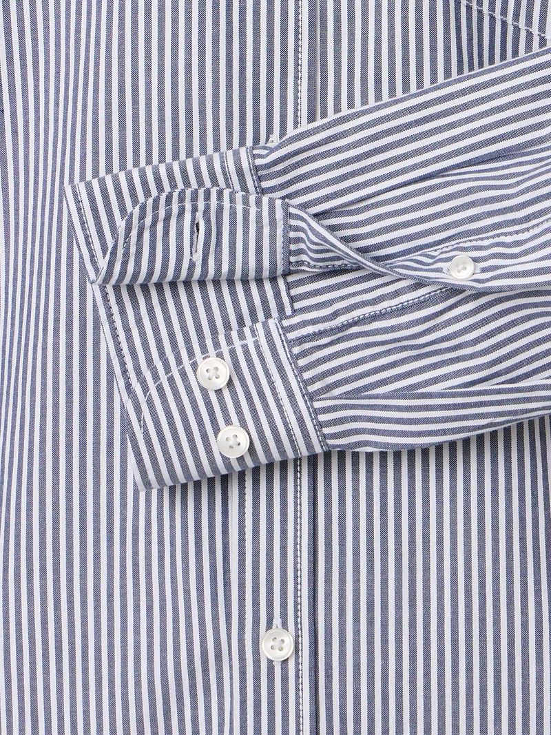 Casa Moda Freizeithemd Streifen Navy - Größe L günstig online kaufen