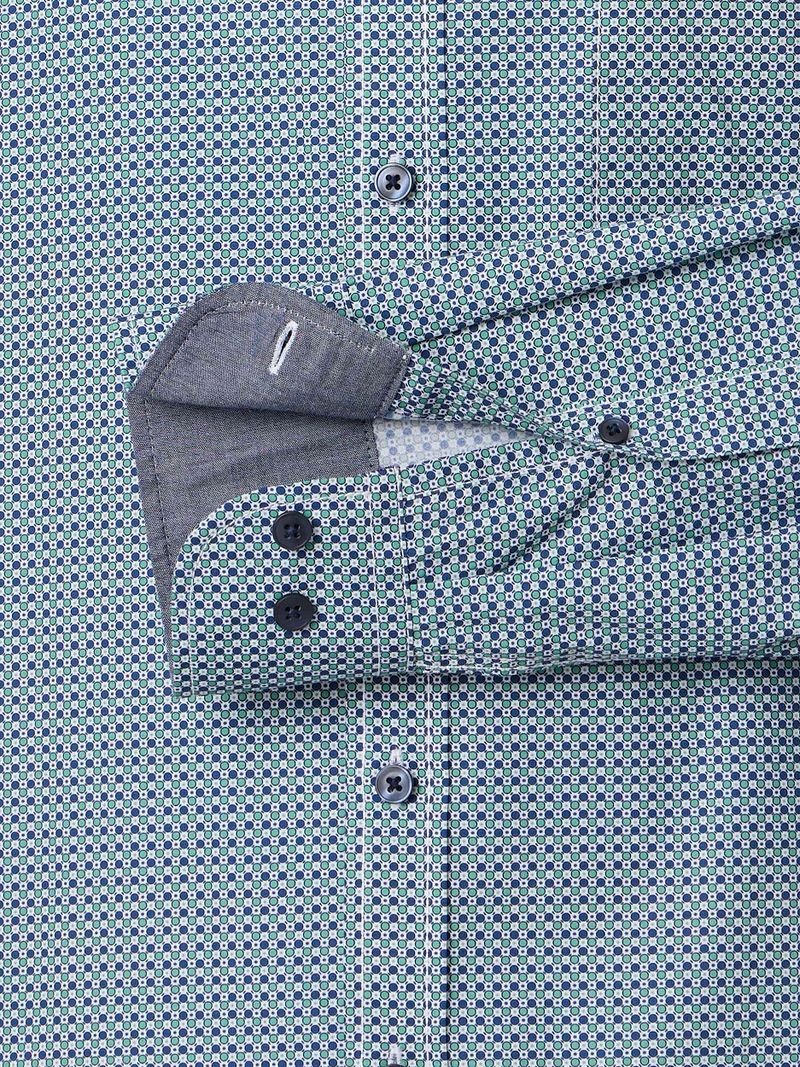 Casa Moda Freizeithemd Druck Blau - Größe 4XL günstig online kaufen