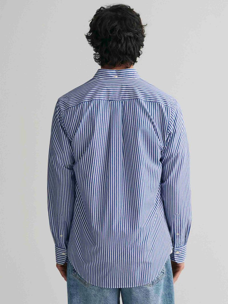 Gant Freizeithemd Stripe Blau - Größe XL günstig online kaufen