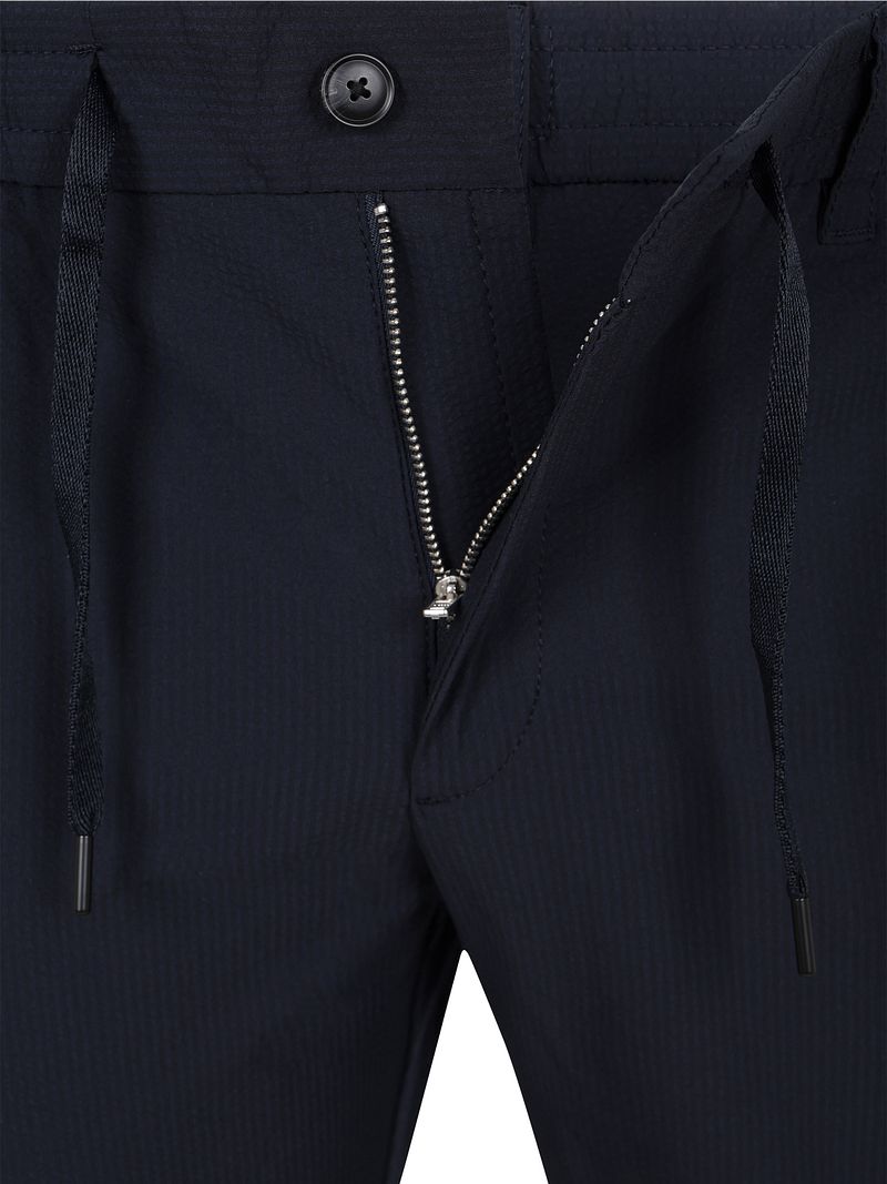 BOSS Chino Tapered Navy - Größe W 34 - L 32 günstig online kaufen