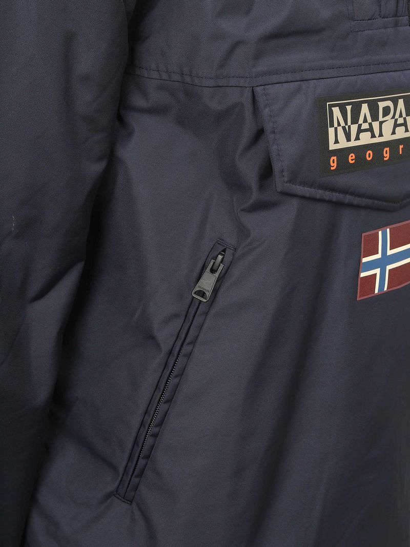 Napapijri Rainforest Next Jacke Dunkelblau - Größe XXL günstig online kaufen