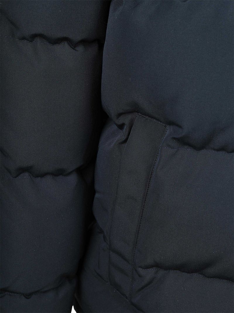 Superdry Pufferjacke Hooded Everest Navy - Größe L günstig online kaufen