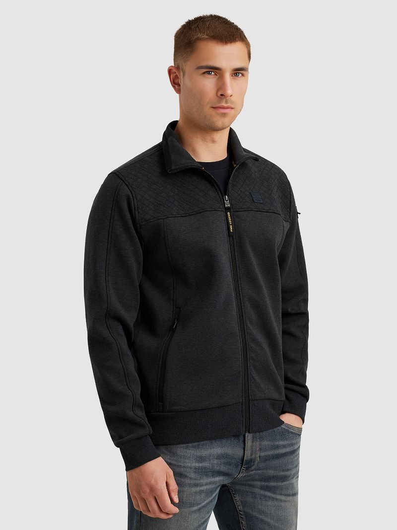 PME Legend Strickjacke Interlock Navy   - Größe XXL günstig online kaufen
