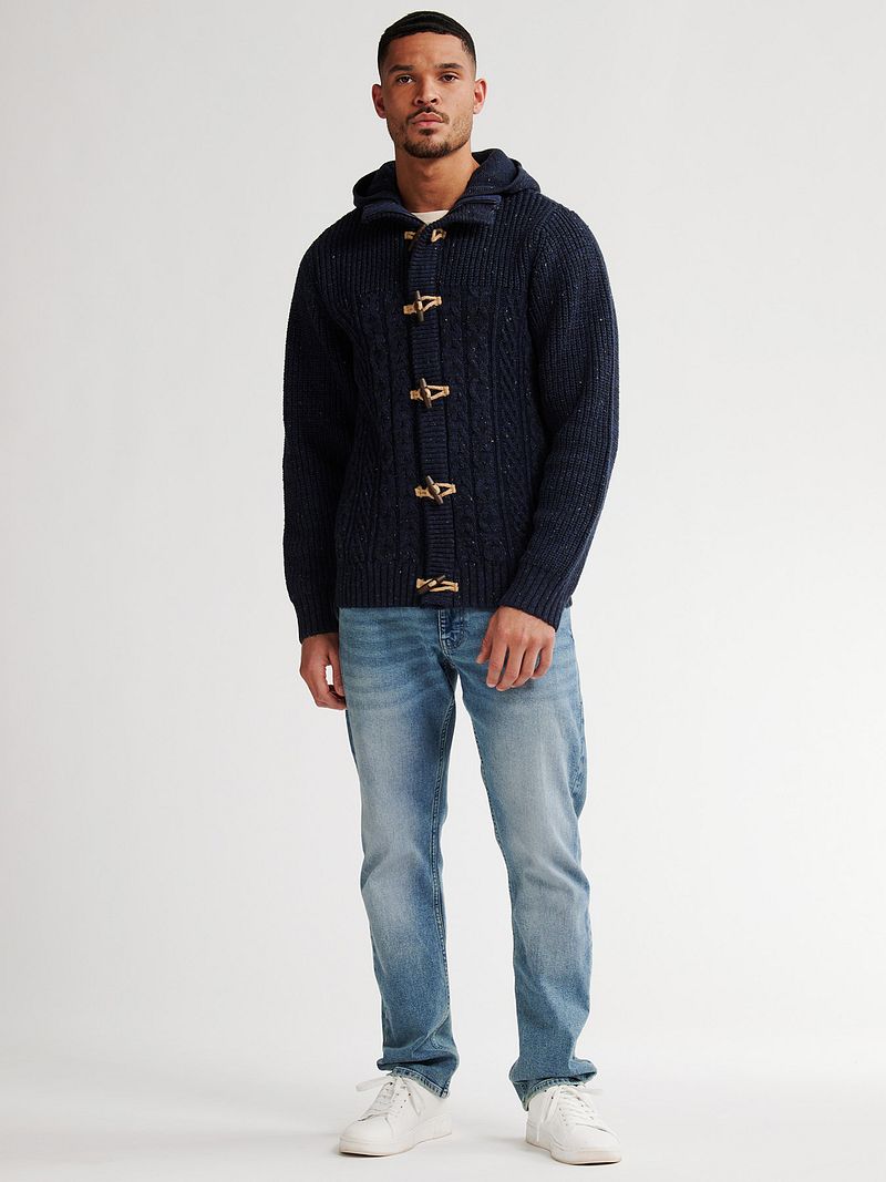 Petrol Kabeljacke Anchorage Navy - Größe L günstig online kaufen