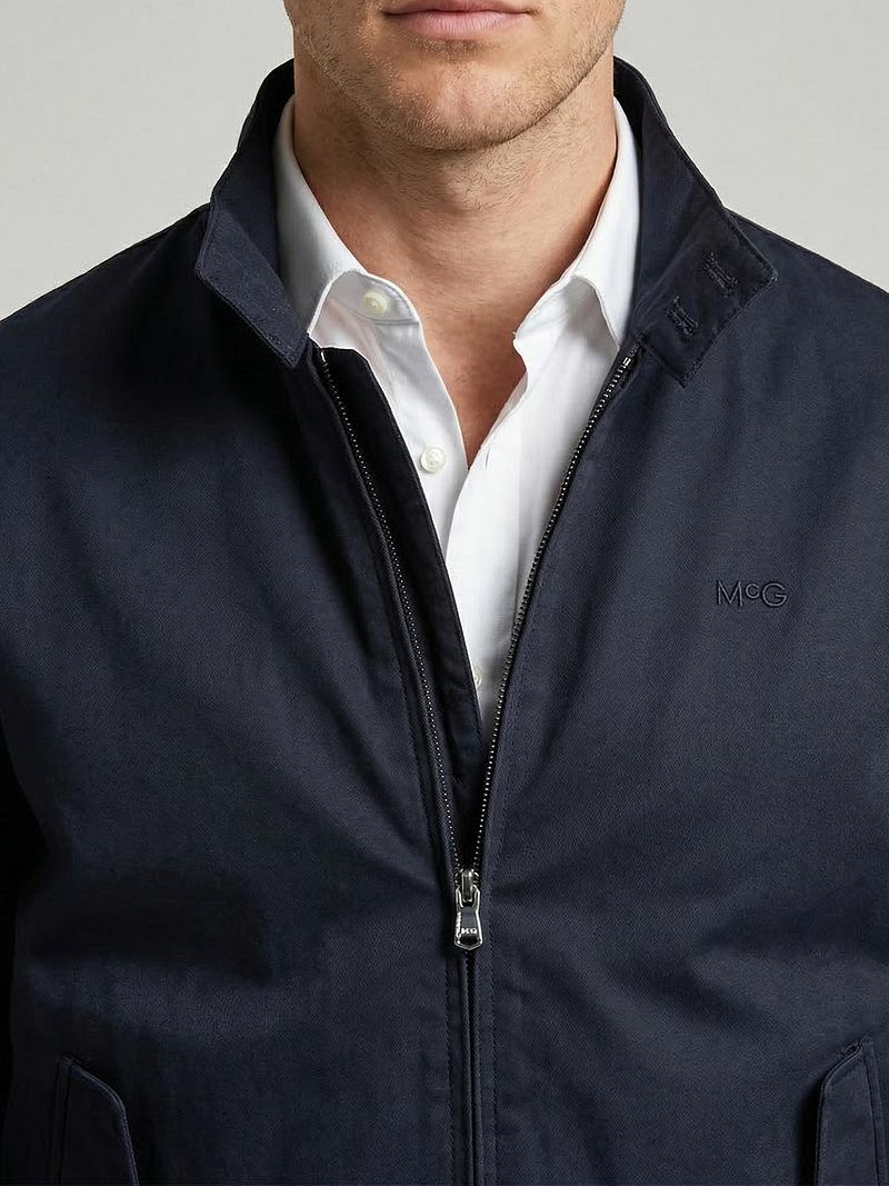 McGregor Classic Bomberjacke Navy  - Größe M günstig online kaufen