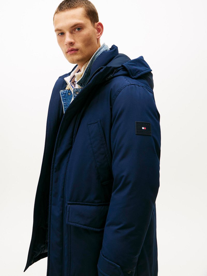 Tommy Hilfiger Rockie Parka Navy - Größe M günstig online kaufen