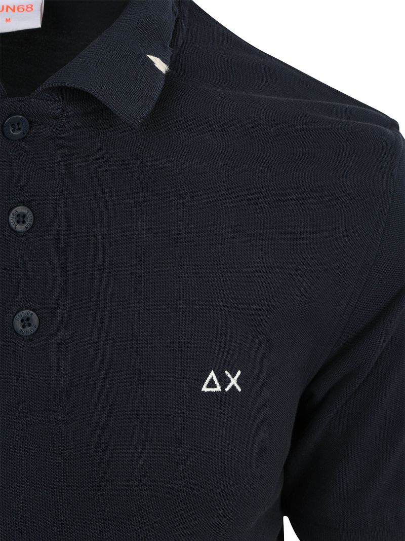 Sun68 Poloshirt Vintage Navy  - Größe M günstig online kaufen