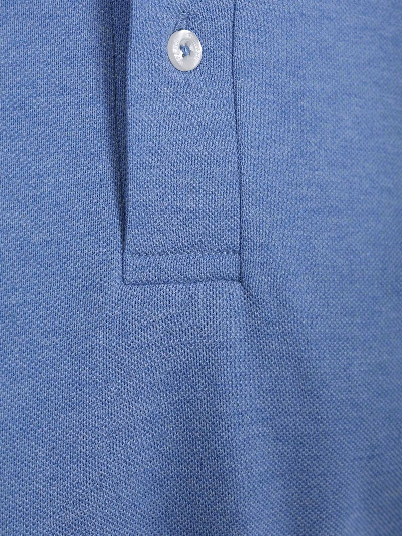 Suitable Poloshirt MEL Piqué Mittelblau - Größe S günstig online kaufen