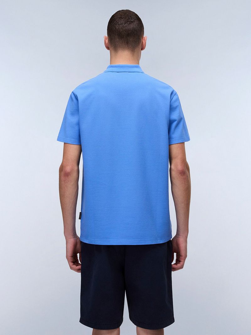 Napapijri Ealis Poloshirt Mid Blau - Größe L günstig online kaufen