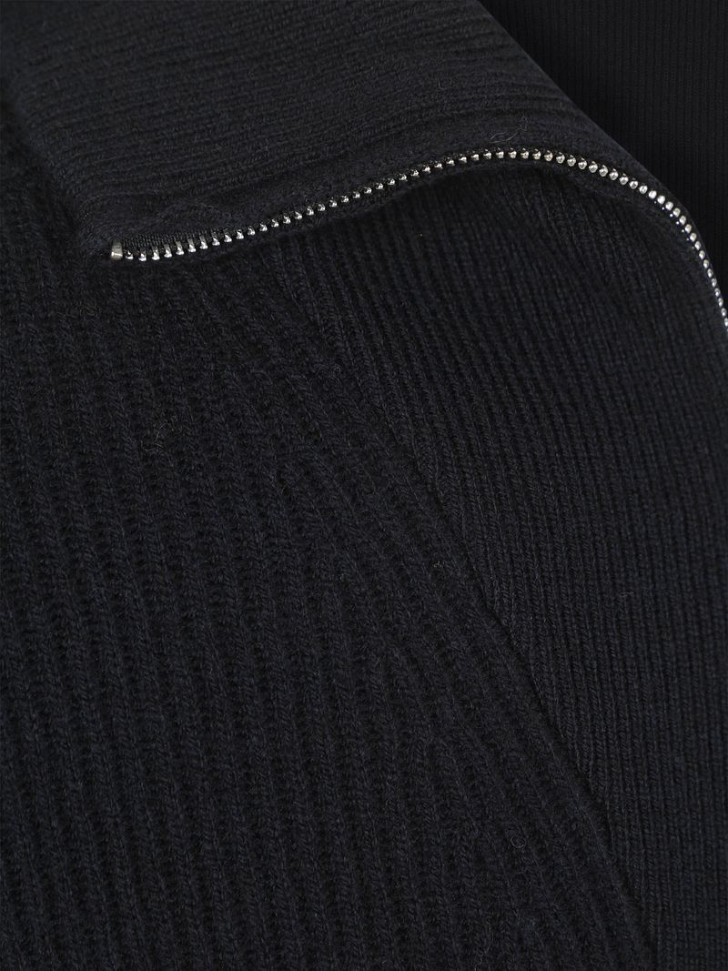 Profuomo Half Zip Pullover Wolle Navy  - Größe L günstig online kaufen