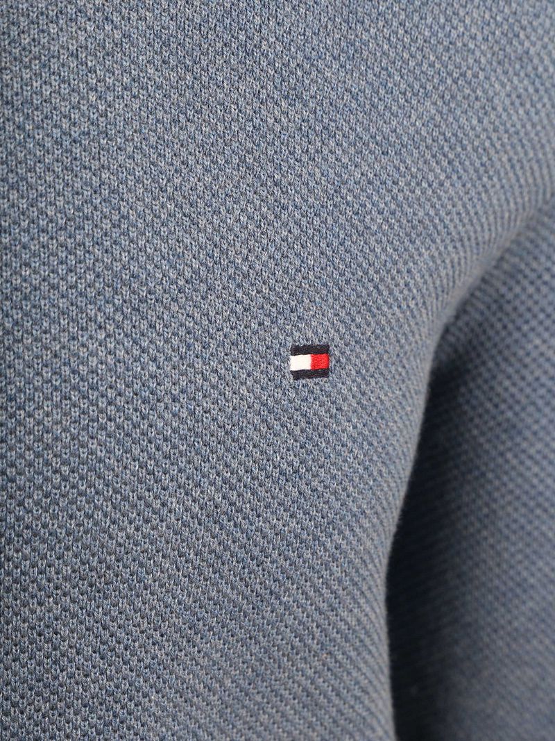 Tommy Hilfiger Structure Pullover Blau - Größe S günstig online kaufen