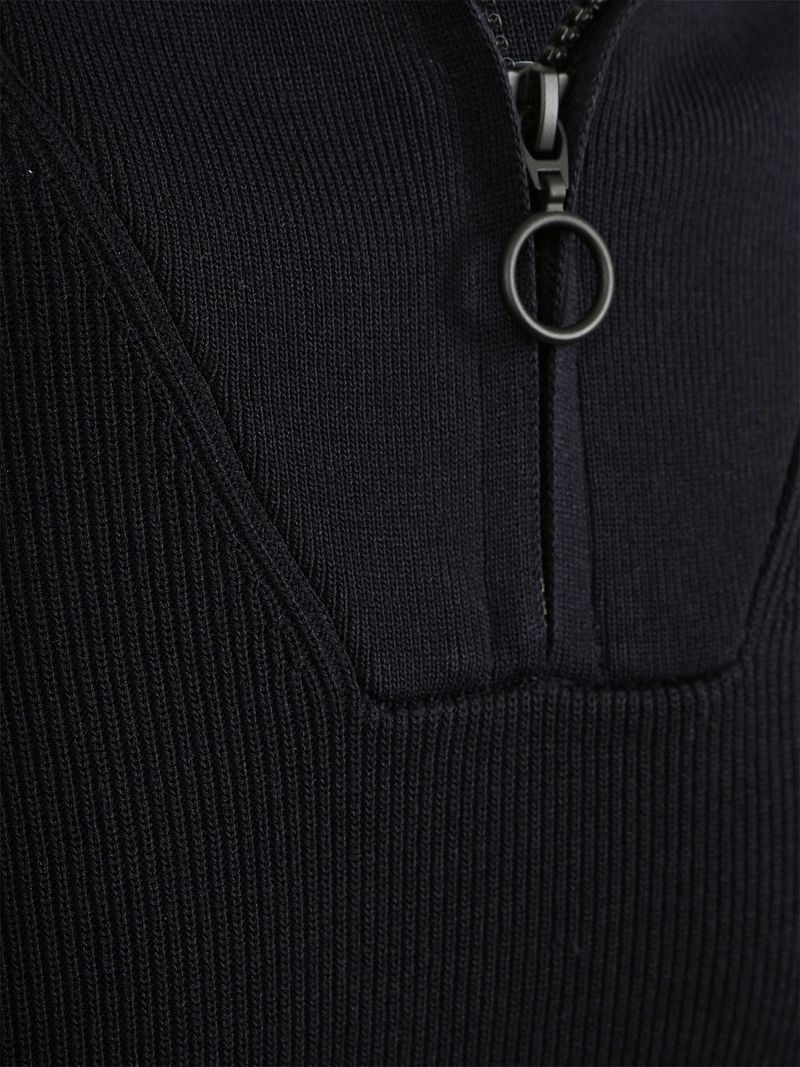 Suitable Half Zip Pullover Tias Cooldry Knit Navy - Größe L günstig online kaufen