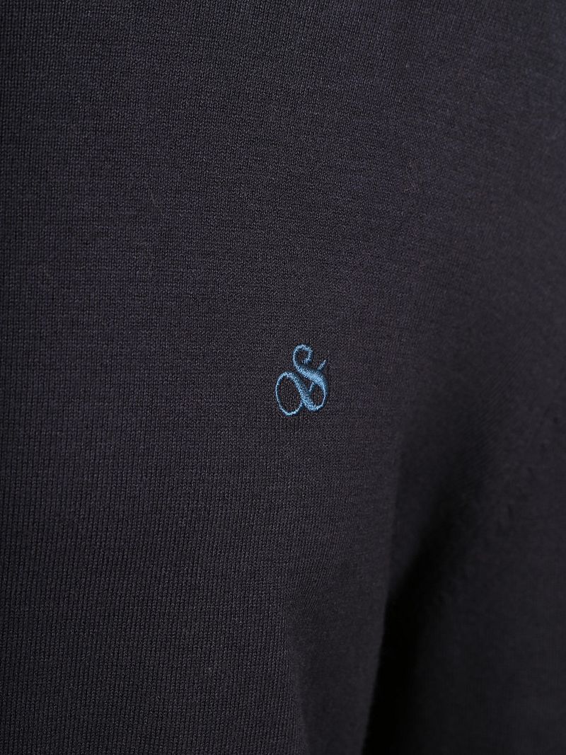 Scotch and Soda Rollkragenpullover Navy - Größe S günstig online kaufen